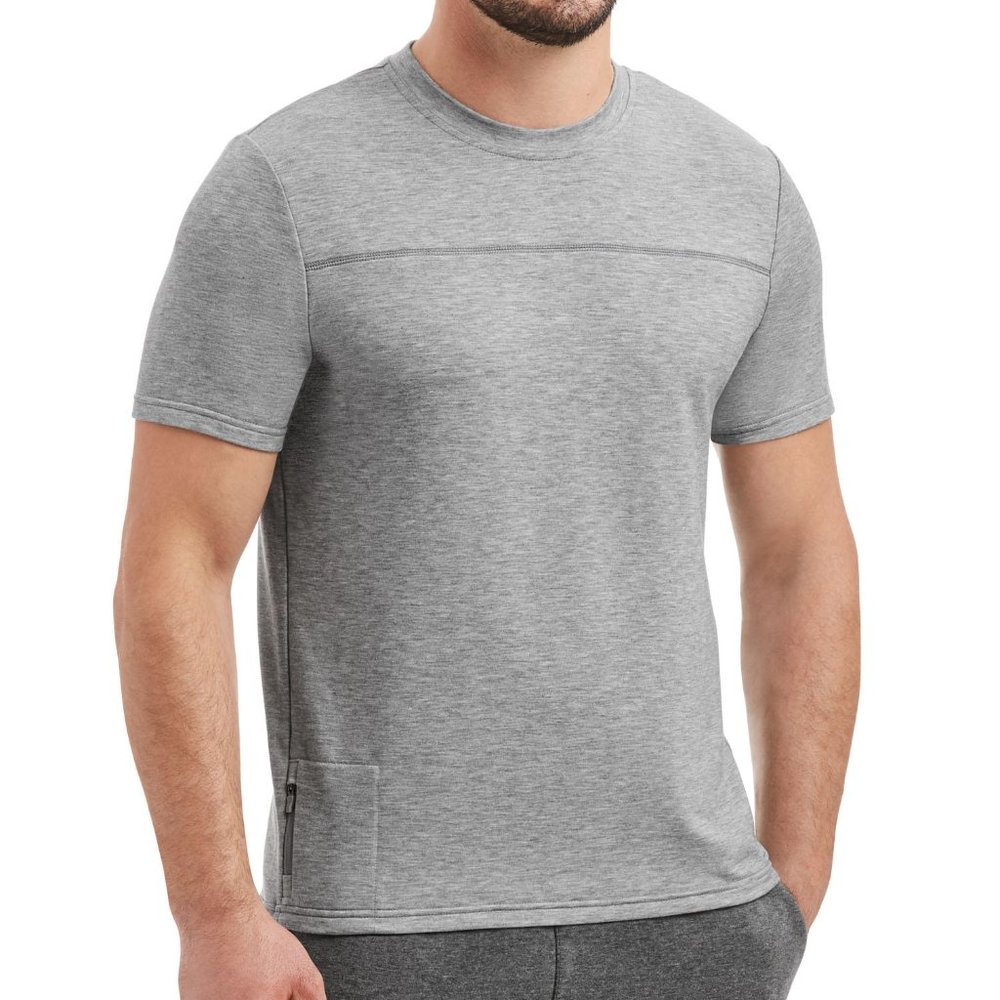!!NEW!! Men's Grey Heather MEMBER'S MARK LUXE TEE Large